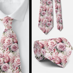 Roses Blume Krawatte