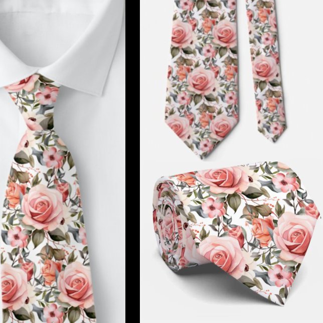 Roses Blume Krawatte (Von Creator hochgeladen)