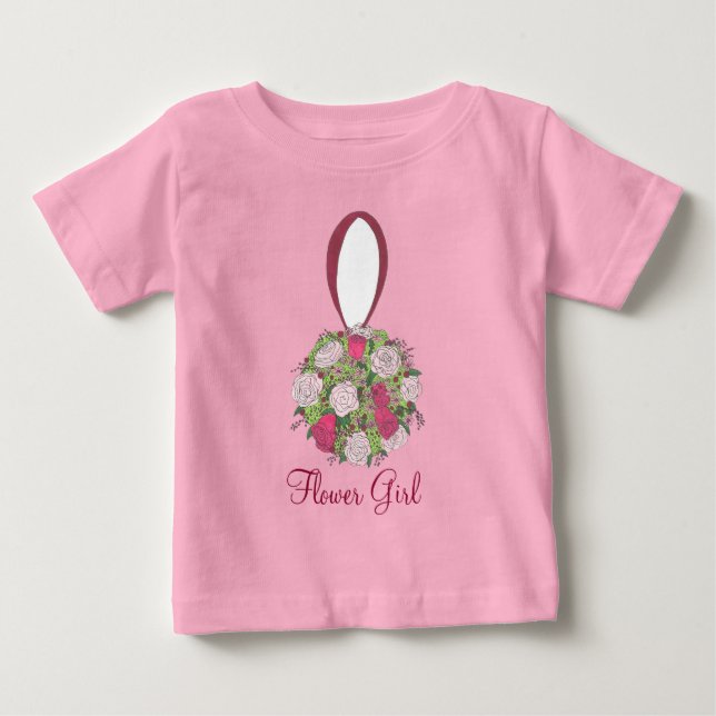 Roses Bouquet Flower T-Shirt (Vorderseite)