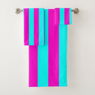 Roses Chaudes Et Bleu Cyan Gris Turquoise