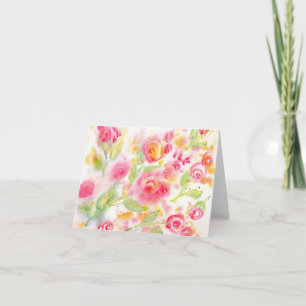 Roses d'aquarelle Abstraits