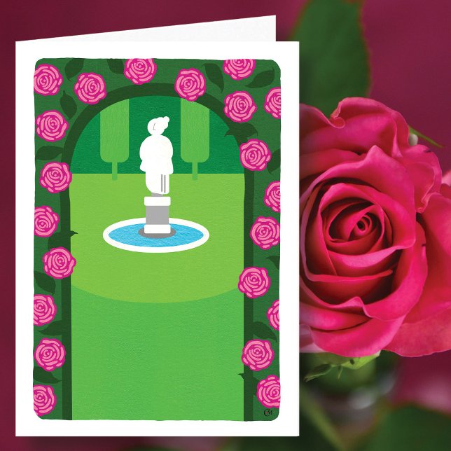 Roses de jardin et carte Statue (Créateur téléchargé)