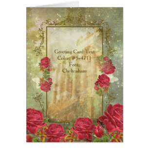 ROSES DE ROME ~ Greetingcard