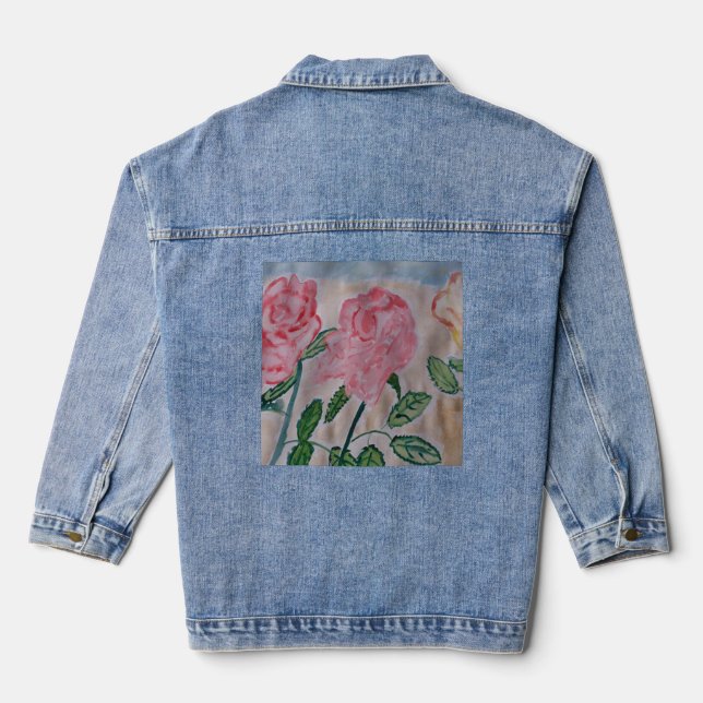 Roses d'été Abstraits (Verso)