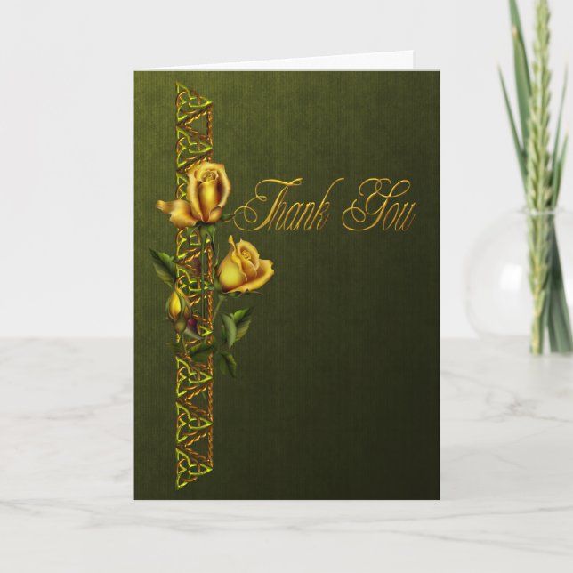 Roses d'or épousant le Merci de suite (Devant)