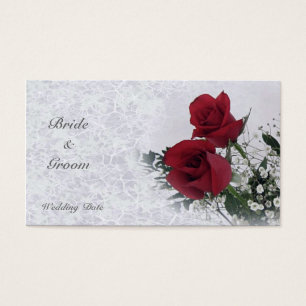 Roses Dream Thank You Wedding Favor Tag