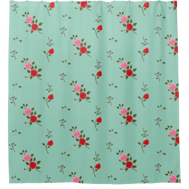 Roses Duschvorhang (Vorderseite)
