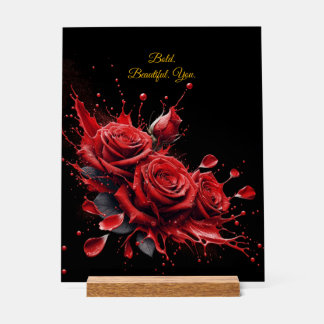 Roses en fleur - Anniversaire élégant