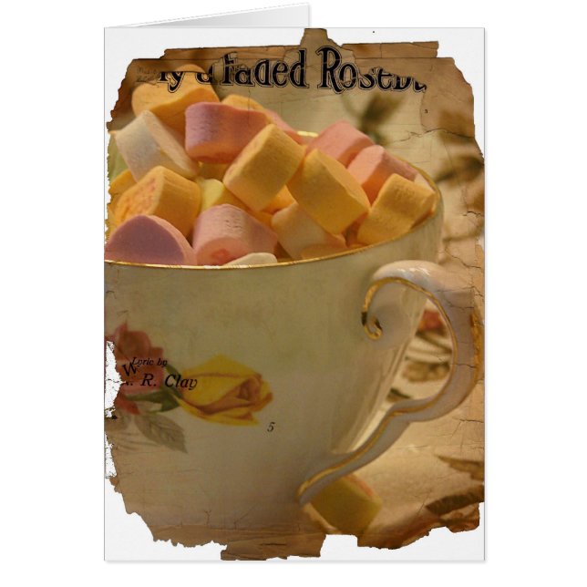 Roses et bonbons (Devant)