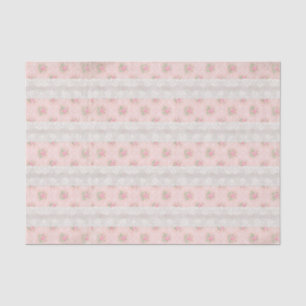Roses et papier de soie de soie roses minables