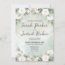 Roses Eucalyptus-Blätter Hochzeit