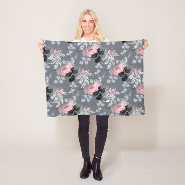 Roses Fleecedecke (Beispiel)