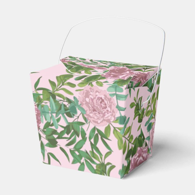 Roses Garden Spring Wedding Geschenkschachtel (Vorderseite)