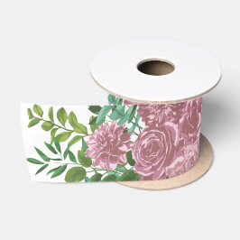 Roses Garden Spring Wedding Satinband