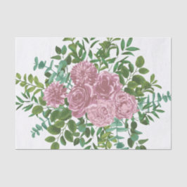 Roses Garden Spring Wedding Seidenpapier