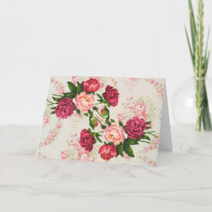 Roses Geburtstagskarte Karte