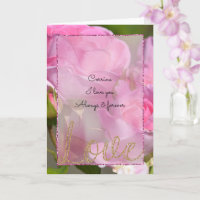 Roses Gold Glitzer Liebe