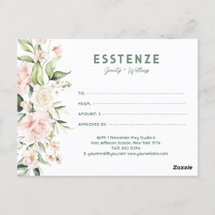 Roses Grenz-Geschenkgutschein Postkarte