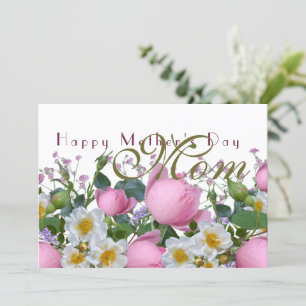 Roses Happy Mütter Day Mama Card Karte