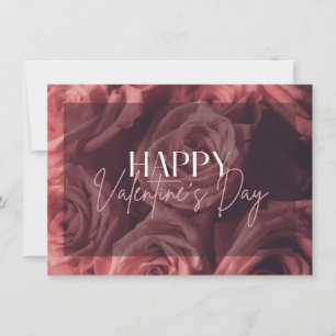 Roses Happy Valentine's Day Card Einladung