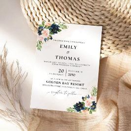 Roses Hochzeitszeremonie Einladung