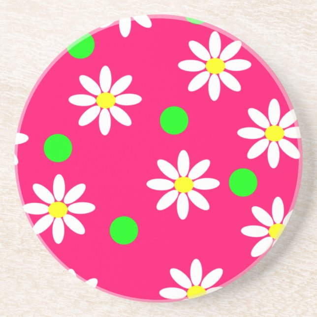 Roses indien avec des dessous de verre de motif de (Devant)