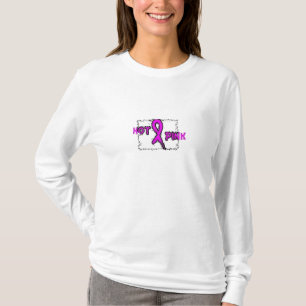 Roses indien/long T-shirt non effrayé de douille