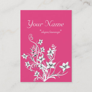 Roses indien w/White et cartes noires de