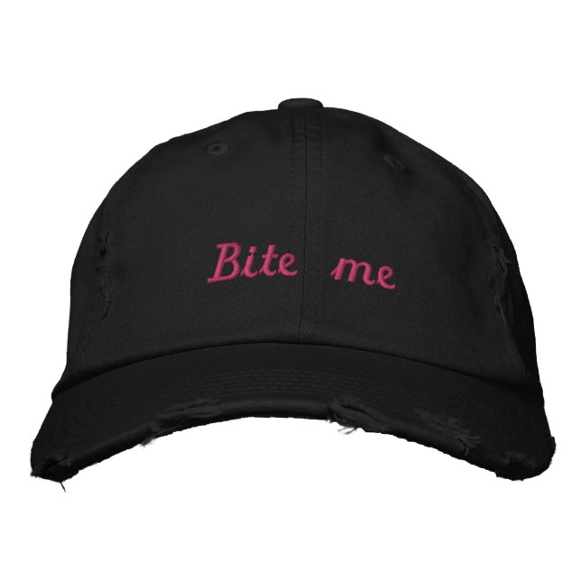 Roses noirs de Lyme_Ticked me mordent casquette - (Devant)