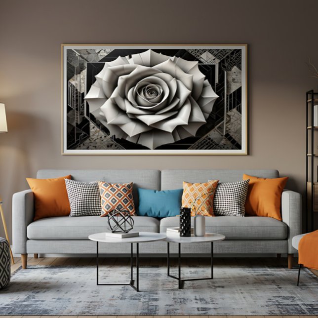 Roses of Fractured Light Leinwanddruck (Von Creator hochgeladen)