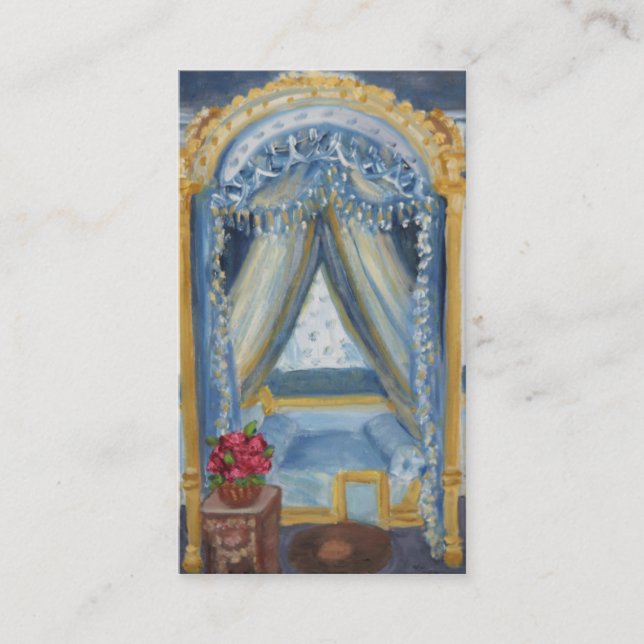 Roses pour le carte de visite de Josephine (Devant)