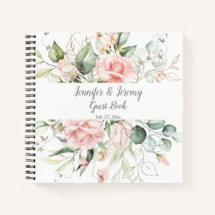 Roses roses roses or Feuilles Eucalyptus livre d'o