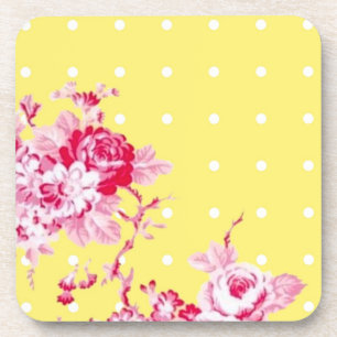 Roses Roses Roses Sur Dessous de verre De Cork Jau