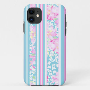 Roses roses roses, Tailles Turquoise : Coque iPhon