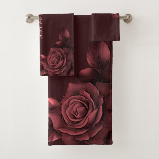 Roses Roses Rouges Fleurs Maroon Élégant
