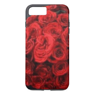 Roses Rouges Classiques Tough iPhone 7 Plus Coque
