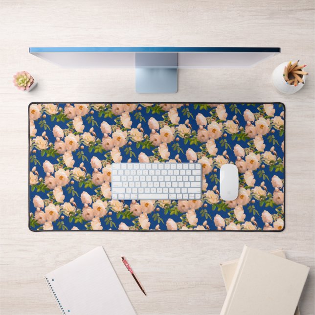 Roses rouges en poudre romantique (Bureau 1)