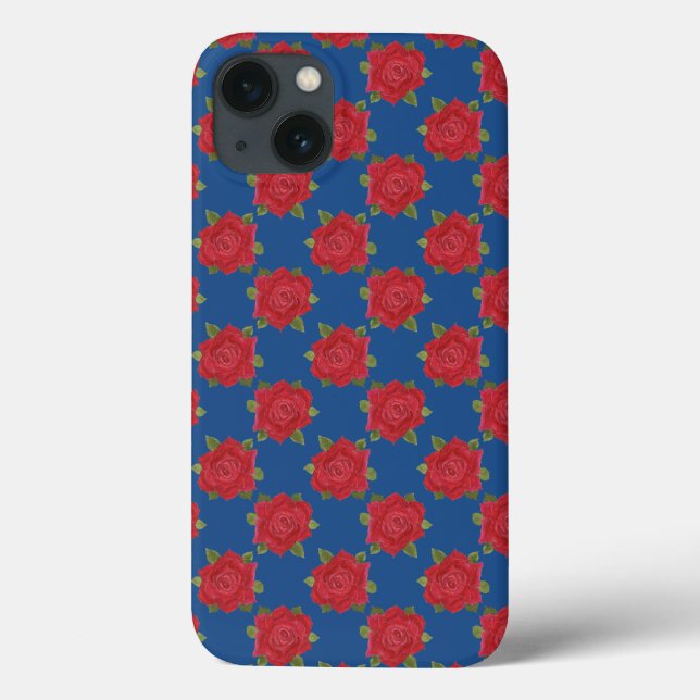 Roses rouges romantiques sur Coque ipad personnali (Verso)