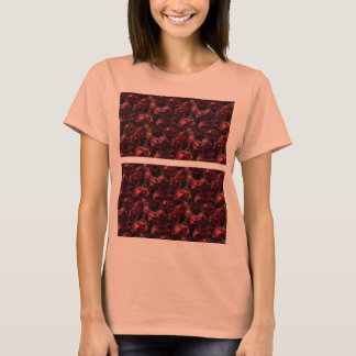 Roses Rouges Roses Florales T-shirt robe