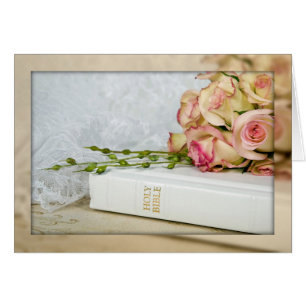 Roses sur la Bible Blanche