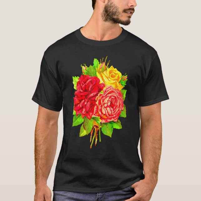 Roses T-Shirt (Vorderseite)
