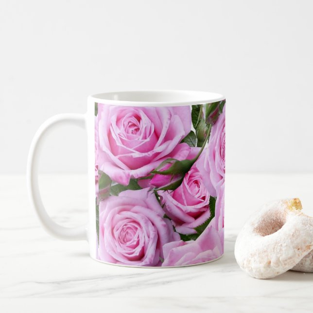 Roses Tasse (Mit Donut)