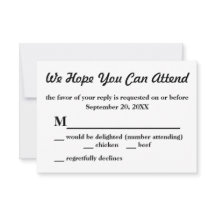 Roses vintages d'aquarelle Petite réponse RSVP