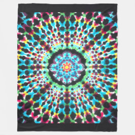 Rosetta Pattern Fleece Blanket