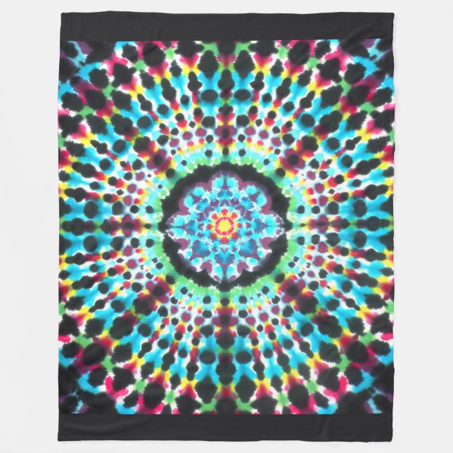 Rosetta Pattern Fleece Blanket (Vorderseite)