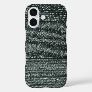 Rosetta Stone Altägyptische Hieroglyphen iPhone 16 Hülle