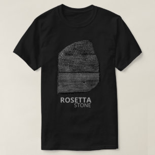 Rosetta Stone: Hieroglyphe Sprache des alten Ägypt T-Shirt