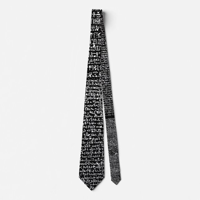 Rosetta Stone Krawatte (Vorderseite)