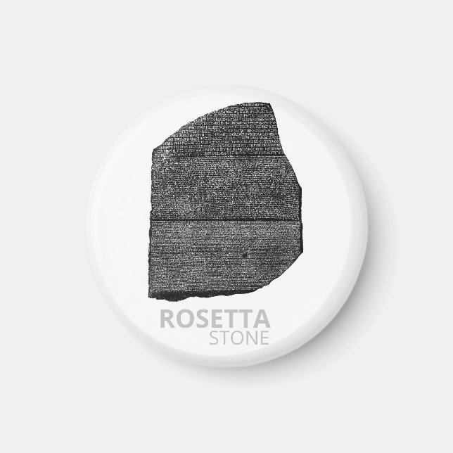 Rosetta Stone Pharao Sprachen Interpretationsschlü Magnet (Vorne)