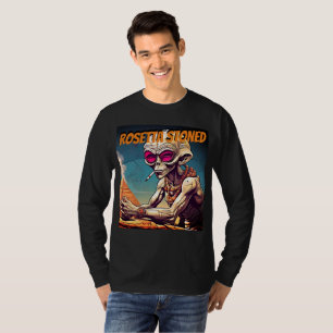 Rosetta Stoned Alien Langarm-T-Shirt T-Shirt